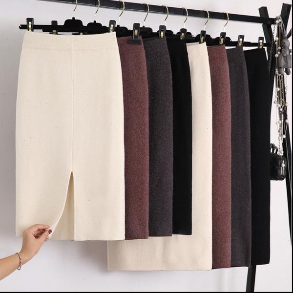 winter thickening wool blend split mid knitted skirt cashmere warm hip slim mid calf knit skirts 2 length 4 colors, Black
winter thickening wool blend split mid knitted skirt cashmere warm hip slim mid calf knit skirts 2 length 4 colors, Black