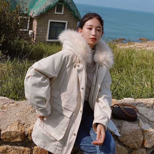 2021 new women winter jacket parkas female faux rabbit coats hooded fake fur collar thick warm jackets casual loose outwear a7654rq, Black
2021 new women winter jacket parkas female faux rabbit coats hooded fake fur collar thick warm jackets casual loose outwear a7654rq, Black
