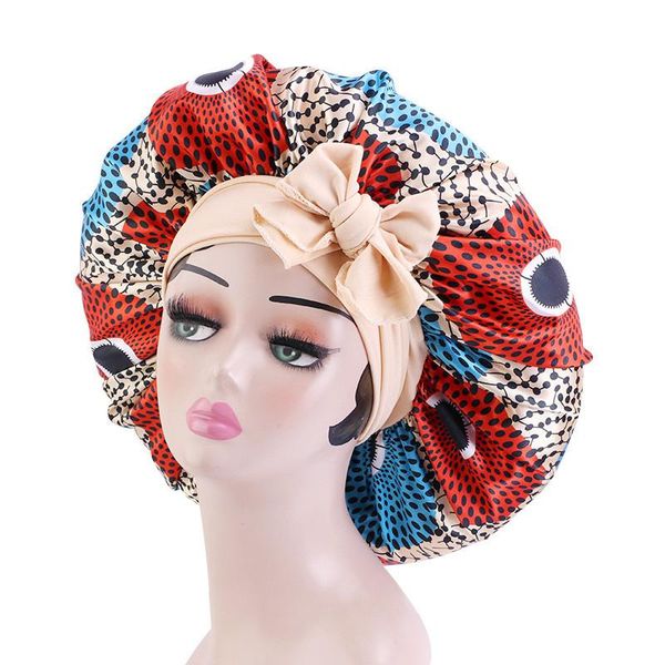 beanie/skull caps 2021 large streamer night cap wide-brimmed western style printed satin round stretchy hairdressing hat, Blue;gray
beanie/skull caps 2021 large streamer night cap wide-brimmed western style printed satin round stretchy hairdressing hat, Blue;gray