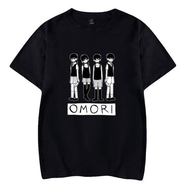 men's t-shirts 2021 omori t shirt summer casual fashion printing harajuku cotton & polyester short sleeved cosplay clothes, White;black
men's t-shirts 2021 omori t shirt summer casual fashion printing harajuku cotton & polyester short sleeved cosplay clothes, White;black