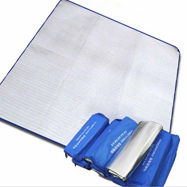 outdoor pads camping sleeping mat moisture pad crawling aluminum film a generation can be printed logo200*150
outdoor pads camping sleeping mat moisture pad crawling aluminum film a generation can be printed logo200*150
