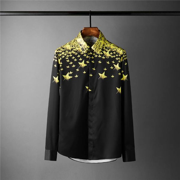 men's casual shirts shirt men black luxury starlight allover printing long sleeve mens slim party nightclub man, White;black
men's casual shirts shirt men black luxury starlight allover printing long sleeve mens slim party nightclub man, White;black