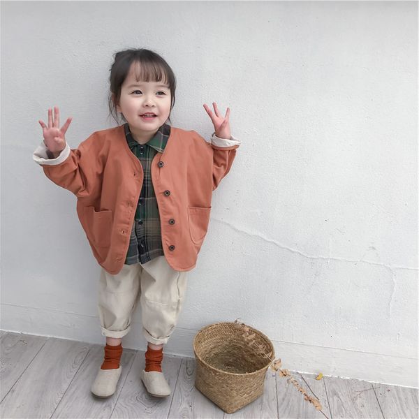 2021 new kids vintage cotton cardigan autumn korean girls children solid jacket baby boys coat outerwear clothing 284a, Blue;gray
2021 new kids vintage cotton cardigan autumn korean girls children solid jacket baby boys coat outerwear clothing 284a, Blue;gray