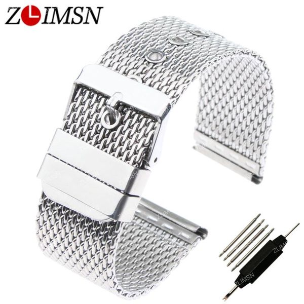watch bands zlimsn mesh watchbands mens thick band strap stainless steel bracelet with pin buckle relogio 18mm 20mm 22mm 24mm s20, Black;brown
watch bands zlimsn mesh watchbands mens thick band strap stainless steel bracelet with pin buckle relogio 18mm 20mm 22mm 24mm s20, Black;brown