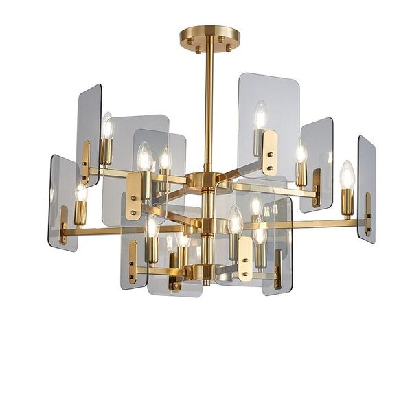 chandeliers e14 postmodern rectangle smoke grey glass lampshade hanging chandelier ceiling indoor light fixture living room interior design
chandeliers e14 postmodern rectangle smoke grey glass lampshade hanging chandelier ceiling indoor light fixture living room interior design