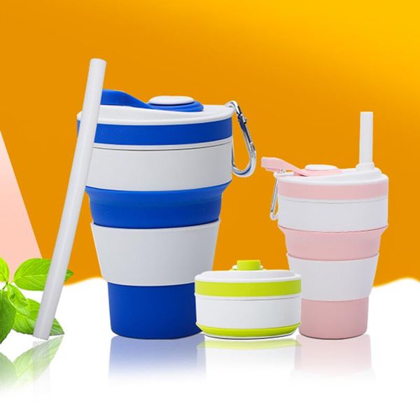 cups & saucers 350ml silicone folding coffee cup with straw outdoor travel drinking foldable camping portable collapsible water mug
cups & saucers 350ml silicone folding coffee cup with straw outdoor travel drinking foldable camping portable collapsible water mug