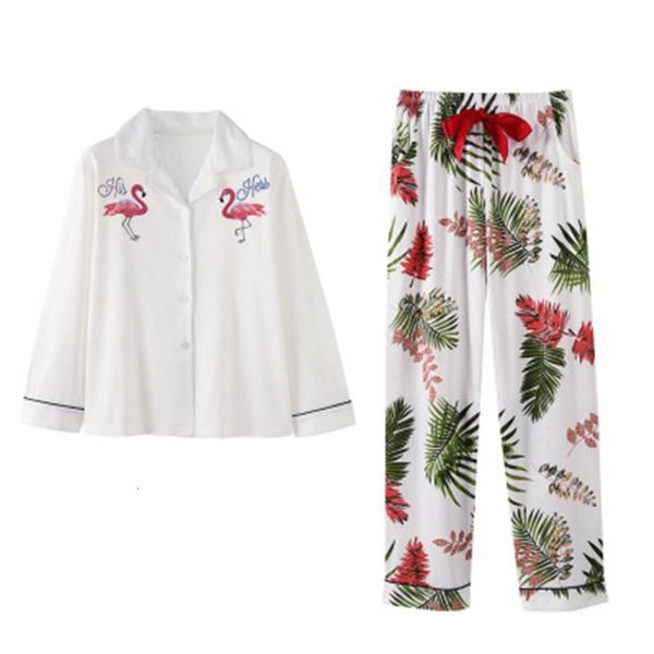 100% cotton pajamas set women embroidery flamingo pyjama long shirt pants 2 pieces/set home fashion big size sleepwear, Black;red
100% cotton pajamas set women embroidery flamingo pyjama long shirt pants 2 pieces/set home fashion big size sleepwear, Black;red