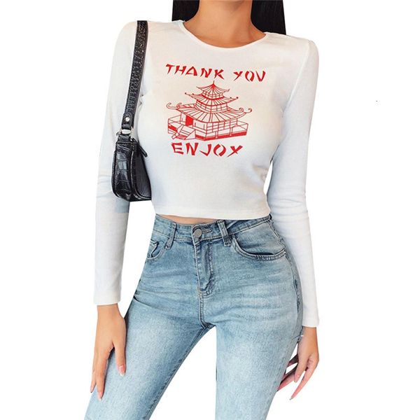 women slim instructed , basic long mouw around the neck letter print crop white t-shirt
women slim instructed , basic long mouw around the neck letter print crop white t-shirt