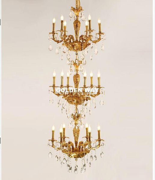 chandeliers ly european crystal chandelier french copper haning lamp living room candle led lamps restaurant pure golden staircase lights
chandeliers ly european crystal chandelier french copper haning lamp living room candle led lamps restaurant pure golden staircase lights