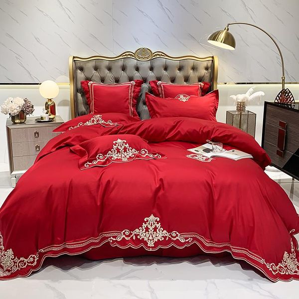 bedding sets luxury european wedding 4/7pcs set 600tc egyptian cotton gold embroidery duvet cover bed sheet pillowcases home textiles
bedding sets luxury european wedding 4/7pcs set 600tc egyptian cotton gold embroidery duvet cover bed sheet pillowcases home textiles