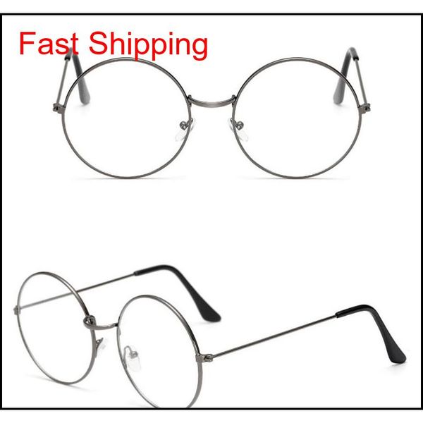 new classic round metal frame with clear lenses vintage sunglasses frame harajuku men and women decorative fram qylqpc bbgargden, Blue
new classic round metal frame with clear lenses vintage sunglasses frame harajuku men and women decorative fram qylqpc bbgargden, Blue