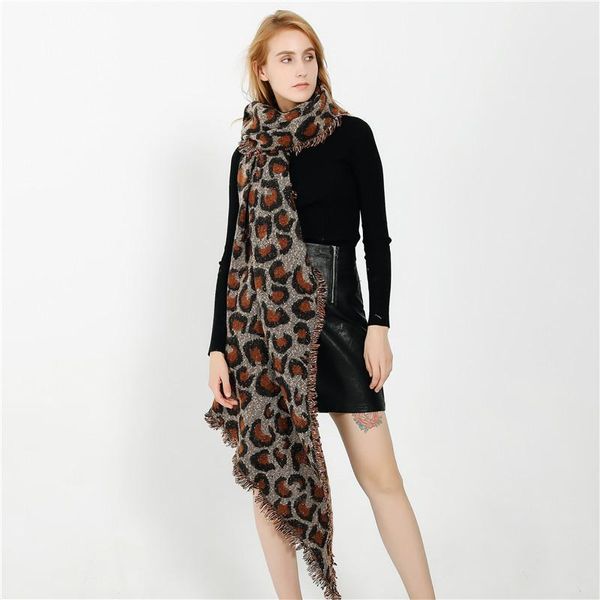 scarves leopard print lady scarf animal pattern autumn/winter fashion warm shawl female windproof casual decoration, Blue;gray
scarves leopard print lady scarf animal pattern autumn/winter fashion warm shawl female windproof casual decoration, Blue;gray