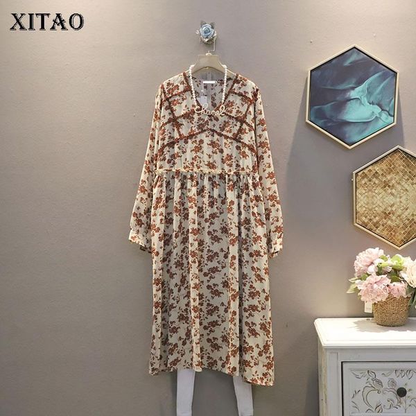 xitao fashion v neck collar print dress winter casual trendy women new simplicity loose splicing temperament all-match zy3497, Black;gray
xitao fashion v neck collar print dress winter casual trendy women new simplicity loose splicing temperament all-match zy3497, Black;gray