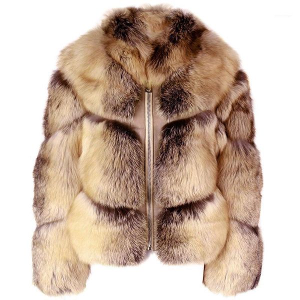 women's fur & faux yoloagain women real jacket winter warm ladies stand collar coat outerwear, Black
women's fur & faux yoloagain women real jacket winter warm ladies stand collar coat outerwear, Black