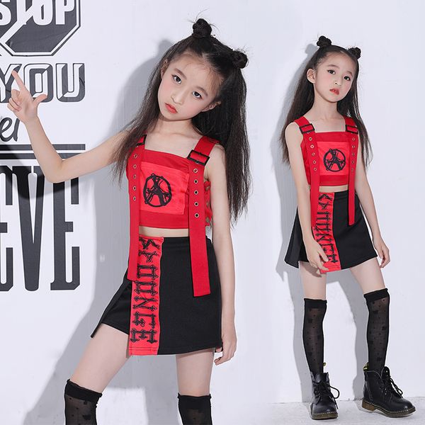 new girls jazz dance costume childrens day festival clothing summer red crop street wear roupa hip hop kids stage wear 1665, Black;red
new girls jazz dance costume childrens day festival clothing summer red crop street wear roupa hip hop kids stage wear 1665, Black;red