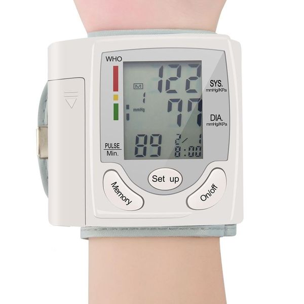 automatic wrist blood pressure monitor tonometer meter digital lcd screen portable health care sphygmomanometer worldwide sale
automatic wrist blood pressure monitor tonometer meter digital lcd screen portable health care sphygmomanometer worldwide sale