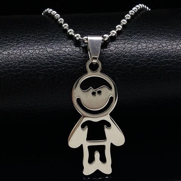 pendant necklaces 2021 fashion boy stainless steel for women silver color & pendants jewelry collier femme n74155bs05
pendant necklaces 2021 fashion boy stainless steel for women silver color & pendants jewelry collier femme n74155bs05