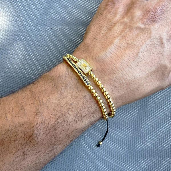charm bracelets 2pcs gold couple bracelet set beads men jewelry adjustable for women pulseira masculina cz ball armband bangles, Golden;silver
charm bracelets 2pcs gold couple bracelet set beads men jewelry adjustable for women pulseira masculina cz ball armband bangles, Golden;silver
