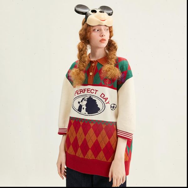 spring sweaters brand new women half sleeve cartoon dog knitted knit diamond pattern pullovers young ladies sweaters cc064, White;black
spring sweaters brand new women half sleeve cartoon dog knitted knit diamond pattern pullovers young ladies sweaters cc064, White;black