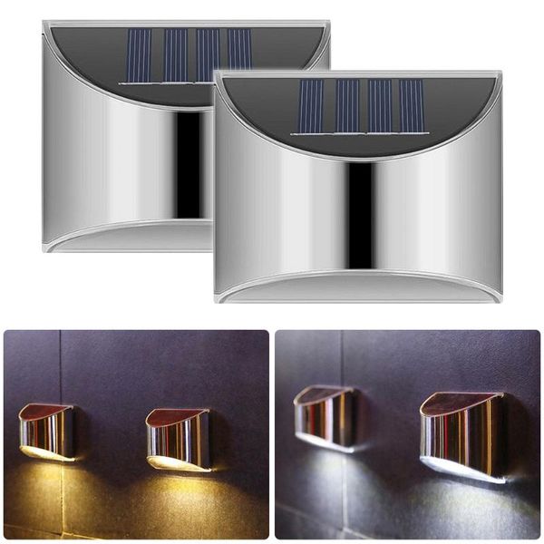 wall lamp 2pcs led solar light outdoor ip44 waterproof for garden yard path decor pvc projection lampshade
wall lamp 2pcs led solar light outdoor ip44 waterproof for garden yard path decor pvc projection lampshade