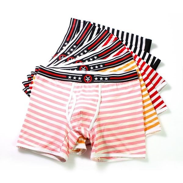 underpants 4pcs/lots mens boxer shorts striped cotton underwear bugle pouch cueca sleep bottoms boxershorts panties 2xl, Black;white
underpants 4pcs/lots mens boxer shorts striped cotton underwear bugle pouch cueca sleep bottoms boxershorts panties 2xl, Black;white