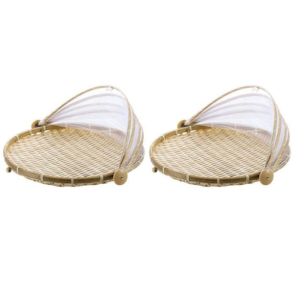 dishes & plates 2pcs hand woven bug proof basket dustproof picnic handmade fruit vegetable bread cover wicker with gauze
dishes & plates 2pcs hand woven bug proof basket dustproof picnic handmade fruit vegetable bread cover wicker with gauze