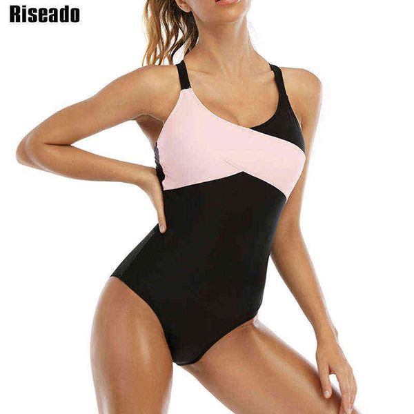 riseado colorblock swimsuit one piece women's swimwear new crisscross bodysuit women scoop neck bathing suit beachwear, White;black
riseado colorblock swimsuit one piece women's swimwear new crisscross bodysuit women scoop neck bathing suit beachwear, White;black