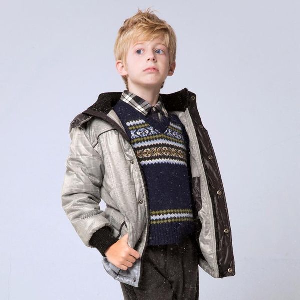 coat winter outerwear warm down hooded boys casual autumn thick for children 4c0442, Blue;gray
coat winter outerwear warm down hooded boys casual autumn thick for children 4c0442, Blue;gray