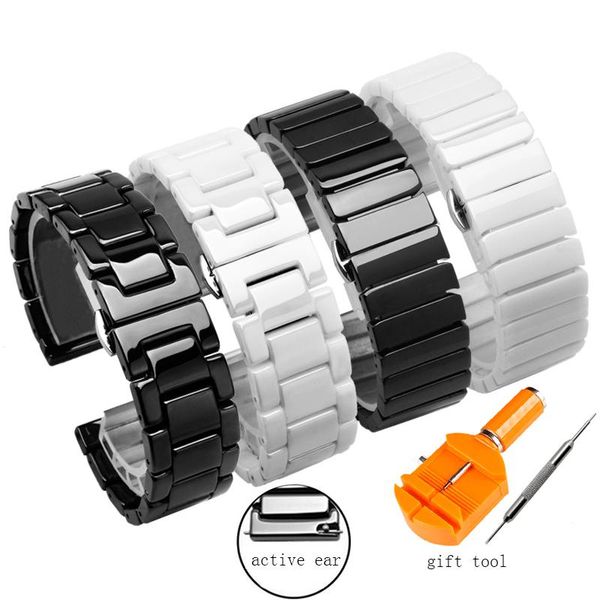 watch bands yopo pearl ceramic watchband 14 15 16 17 18 19 20 21 22mm black white bracelet for men's and women's chains quick rele, Black;brown
watch bands yopo pearl ceramic watchband 14 15 16 17 18 19 20 21 22mm black white bracelet for men's and women's chains quick rele, Black;brown