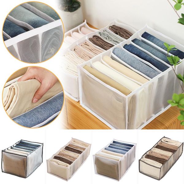 storage drawers jeans t-shirt compartment box stacking clothes pants drawer divider mesh separation boxes can washable home organizer
storage drawers jeans t-shirt compartment box stacking clothes pants drawer divider mesh separation boxes can washable home organizer