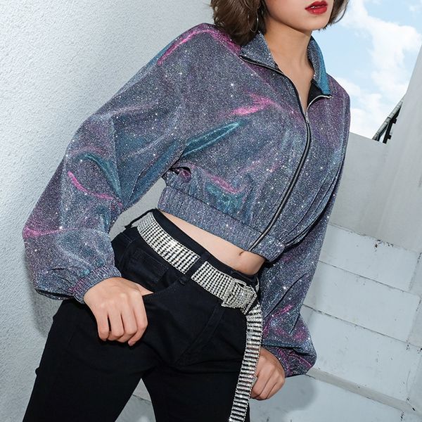 new 2021 sequin cropped long sleeve stand neck bomber sweatshirt autumn casual short women coat outwear jackets da6p, Black;brown
new 2021 sequin cropped long sleeve stand neck bomber sweatshirt autumn casual short women coat outwear jackets da6p, Black;brown