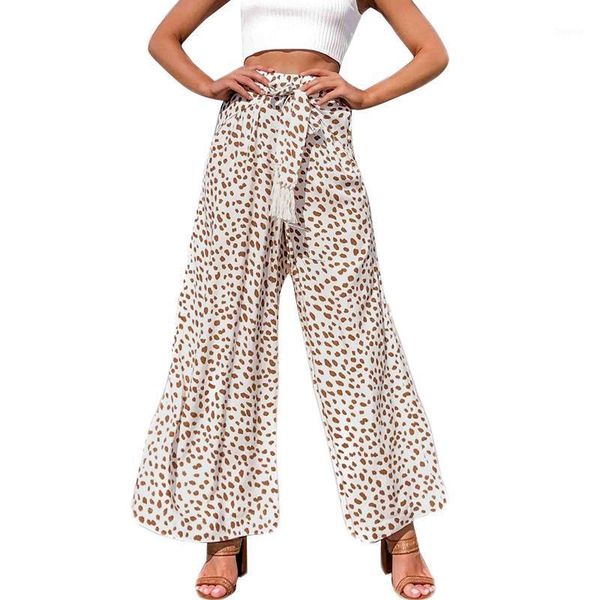 women's pants & capris elegant leopard fringed wide-leg women summer casual beach belt bottoming size, Black;white
women's pants & capris elegant leopard fringed wide-leg women summer casual beach belt bottoming size, Black;white