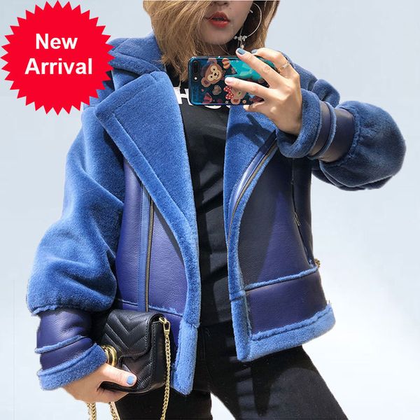 winter short jacket genuine coat 100% wool jackets rose suede clothes female beige double-faced cool overcoat real fur, Black
winter short jacket genuine coat 100% wool jackets rose suede clothes female beige double-faced cool overcoat real fur, Black