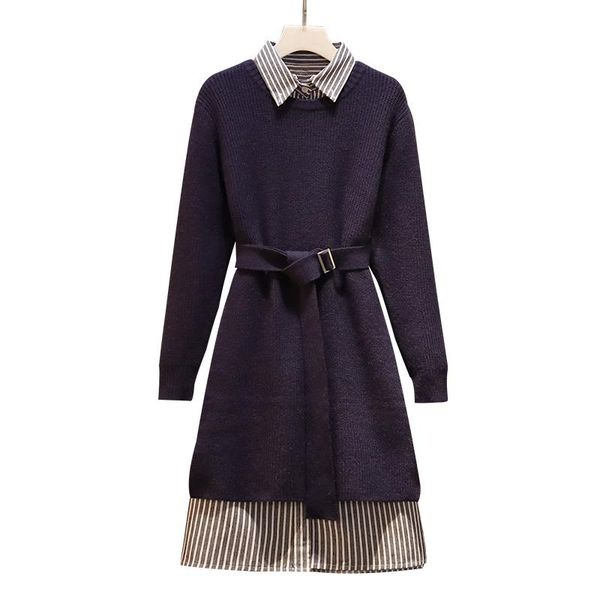 casual dresses winter autumn big yards korean fashionable stripe long shirt suit 2 pcs clothing set outfit clothes vestido belt, Black;gray
casual dresses winter autumn big yards korean fashionable stripe long shirt suit 2 pcs clothing set outfit clothes vestido belt, Black;gray