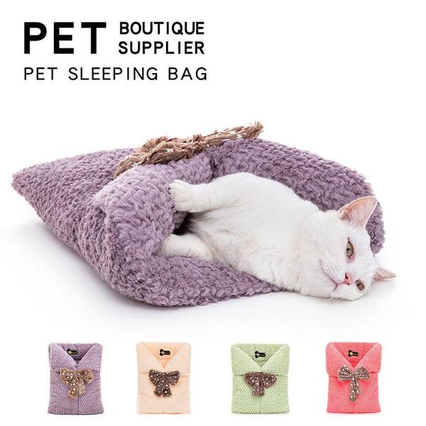 cat beds & furniture cute bed folding clothes shape cushion with bow dual-use warm winter sleeping bag for kitten
cat beds & furniture cute bed folding clothes shape cushion with bow dual-use warm winter sleeping bag for kitten