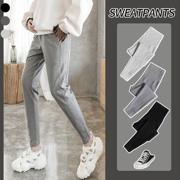 maternity bottoms pregnant women bottom pants spring and autumn tide mother fashion belly wear loose sports, White
maternity bottoms pregnant women bottom pants spring and autumn tide mother fashion belly wear loose sports, White