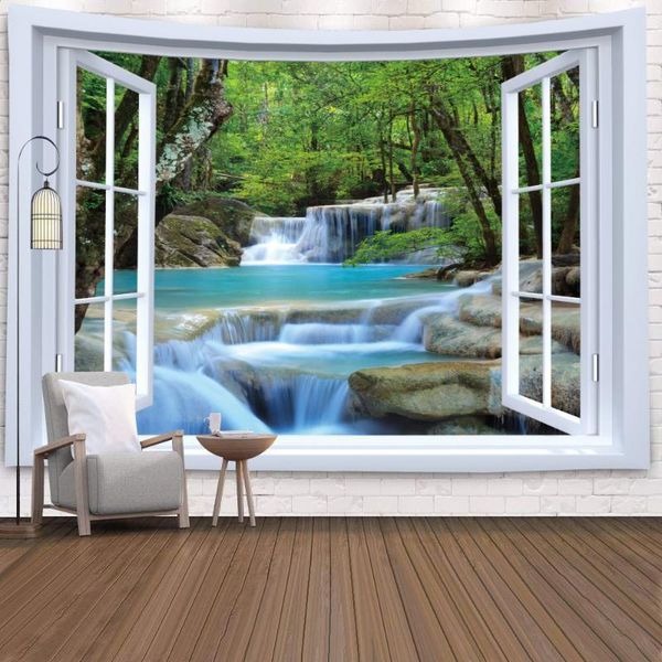 tapestries window tapestry view green plant 3d sea flowers wall hanging carpet blanket bedspread yoga towel home beach decor 95x73cm
tapestries window tapestry view green plant 3d sea flowers wall hanging carpet blanket bedspread yoga towel home beach decor 95x73cm