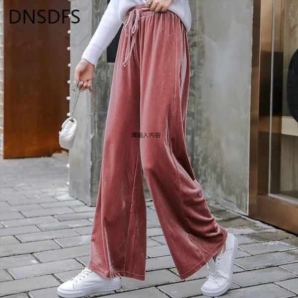 elastic high waist womens capris wide leg ankle length winter autumn pleuche trousers casual loose velvet bell bottom pant, Black;white
elastic high waist womens capris wide leg ankle length winter autumn pleuche trousers casual loose velvet bell bottom pant, Black;white