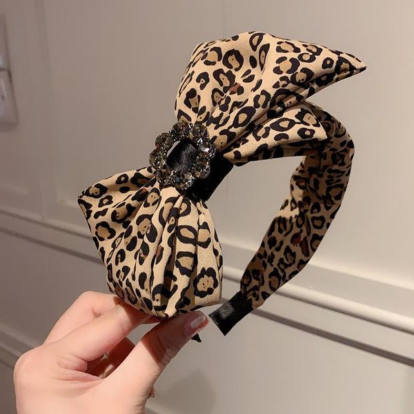 hair accessories 2021 style women leopard print big bow hairband hairpin headband fashion atmosphere
hair accessories 2021 style women leopard print big bow hairband hairpin headband fashion atmosphere