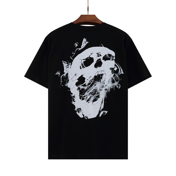 trendy revenge dark style smog skull print high street loose short sleeve t-shirt for men and women, White;black
trendy revenge dark style smog skull print high street loose short sleeve t-shirt for men and women, White;black