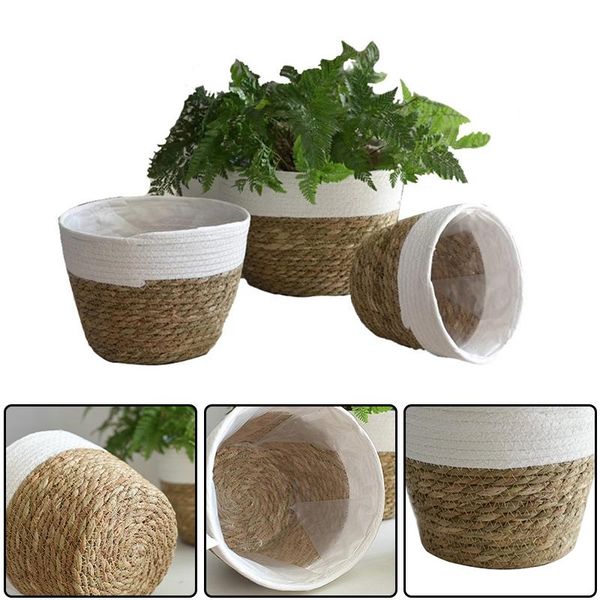 storage baskets household foldable natural woven basket pot garden flower vase hanging wicker handmade crafts
storage baskets household foldable natural woven basket pot garden flower vase hanging wicker handmade crafts