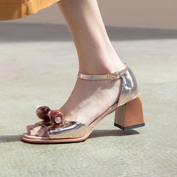 summer retro wedding office shoes woman sweet brand design buckle ladies shoes genuine leather thick heels pumps, Black
summer retro wedding office shoes woman sweet brand design buckle ladies shoes genuine leather thick heels pumps, Black