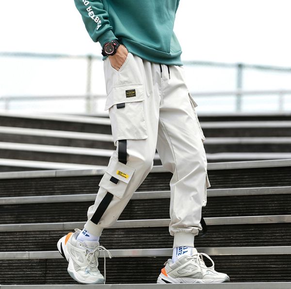 new 2021 fall trendy pants men's slacks is a new collection multi-pocket small-legged cargo pants autumn boy men trousers, Black
new 2021 fall trendy pants men's slacks is a new collection multi-pocket small-legged cargo pants autumn boy men trousers, Black