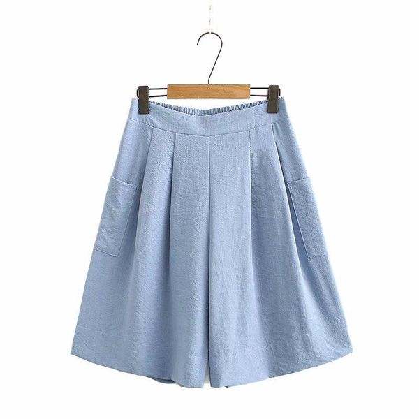plus size -3xl women solid summer loose fit wide leg shorts high waist culottes, White;black
plus size -3xl women solid summer loose fit wide leg shorts high waist culottes, White;black