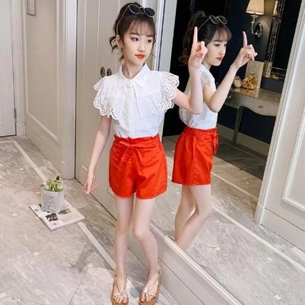 clothing sets summer girls two pieces kids clothes suit fashion lace t shirt and shorts children 4 5 6 7 8 9 10 11 12 years, White
clothing sets summer girls two pieces kids clothes suit fashion lace t shirt and shorts children 4 5 6 7 8 9 10 11 12 years, White