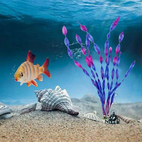 artificial seaweed water plants for aquarium, plastic fish tank plant decorations 10 pcs
artificial seaweed water plants for aquarium, plastic fish tank plant decorations 10 pcs