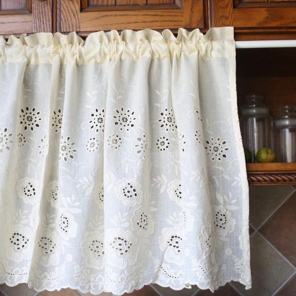 curtain & drapes half flower embroidery hollow out short kitchen cotton caffee cabinet dust-proof for
curtain & drapes half flower embroidery hollow out short kitchen cotton caffee cabinet dust-proof for