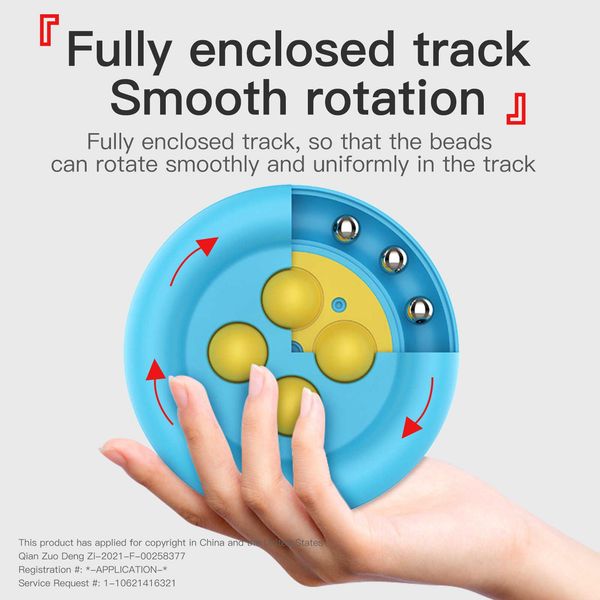 children's pioneer infinite circle high-speed bead fidget poo-it finger fun puzzle decompression toy push pop bubbles anti stress relie
children's pioneer infinite circle high-speed bead fidget poo-it finger fun puzzle decompression toy push pop bubbles anti stress relie