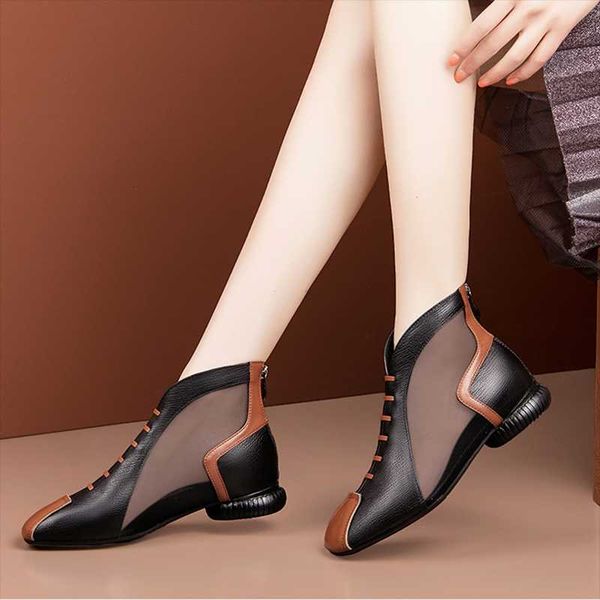 women summer sandal boots 2021 fashion black air mesh boots lady breathable leather mesh patchwork shoes woman ankle slides boot
women summer sandal boots 2021 fashion black air mesh boots lady breathable leather mesh patchwork shoes woman ankle slides boot