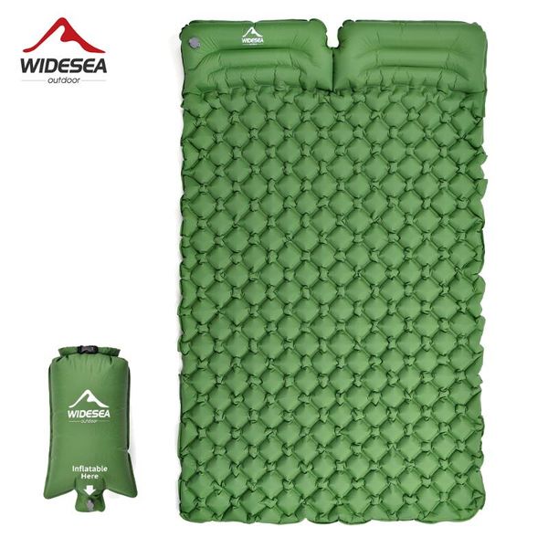 widesea camping inflatable mattress sleeping pad folding camp in tent bed picnic blanket travel air mat camping equipment
widesea camping inflatable mattress sleeping pad folding camp in tent bed picnic blanket travel air mat camping equipment